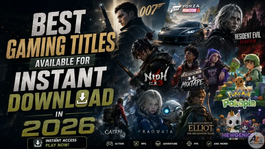 Best Gaming Titles Available for Instant Download in 2026