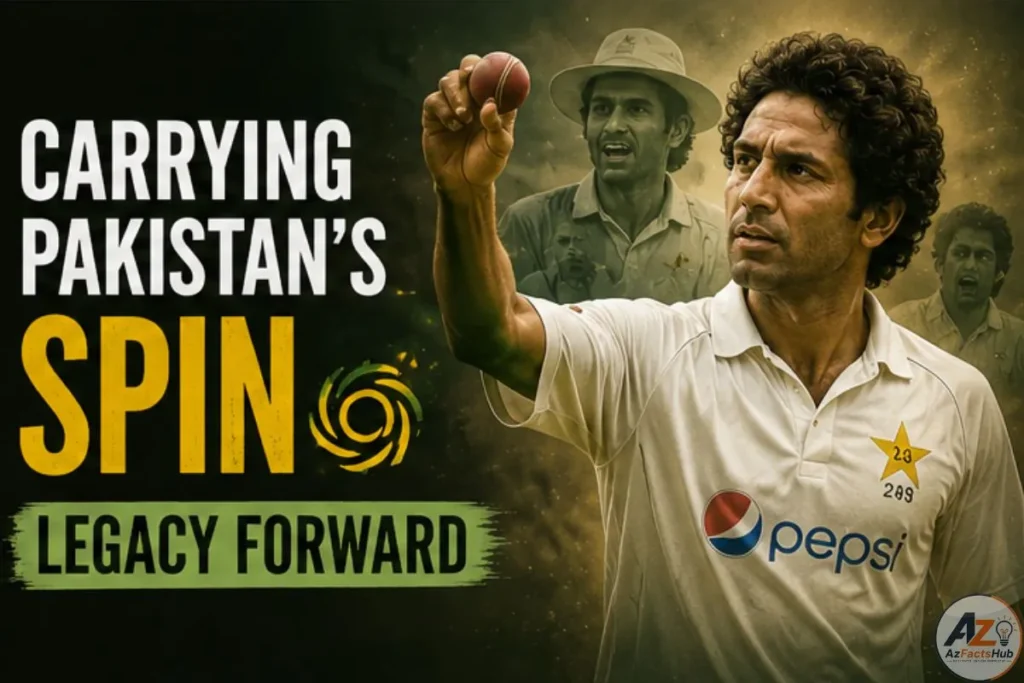 Carrying Pakistan's Spin Legacy Forward