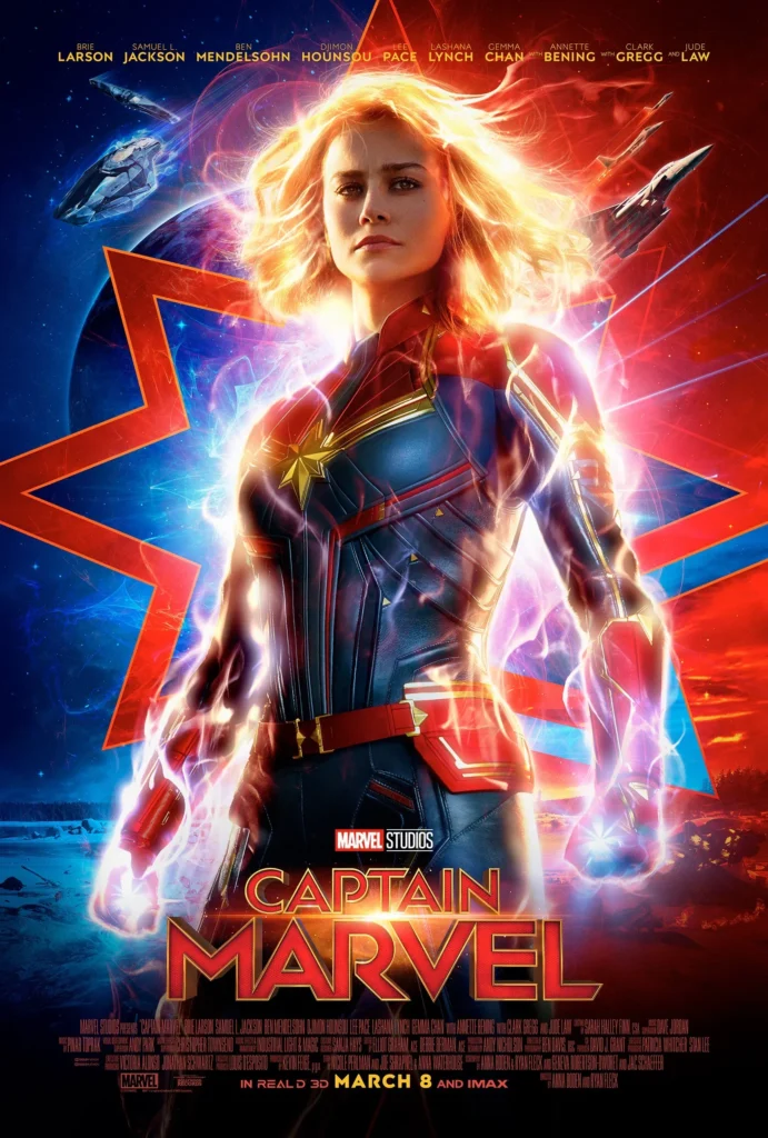36. Captain Marvel Offical Poster