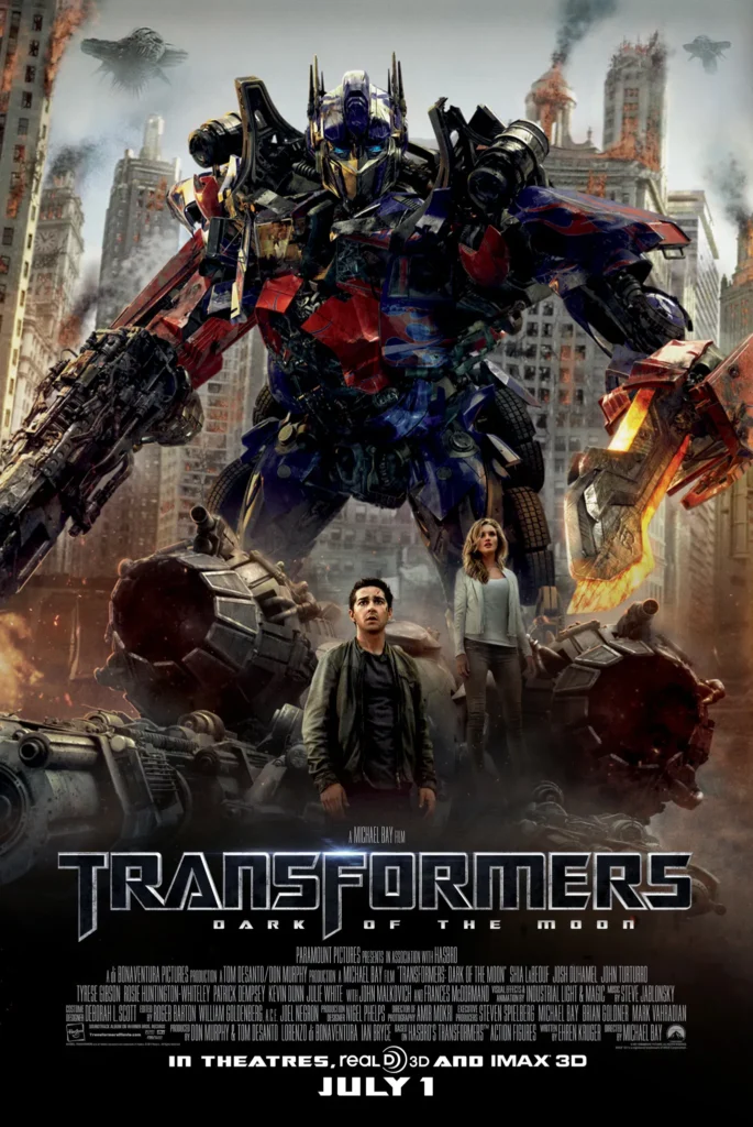 37. Transformers Dark of the Moon Offical Poster