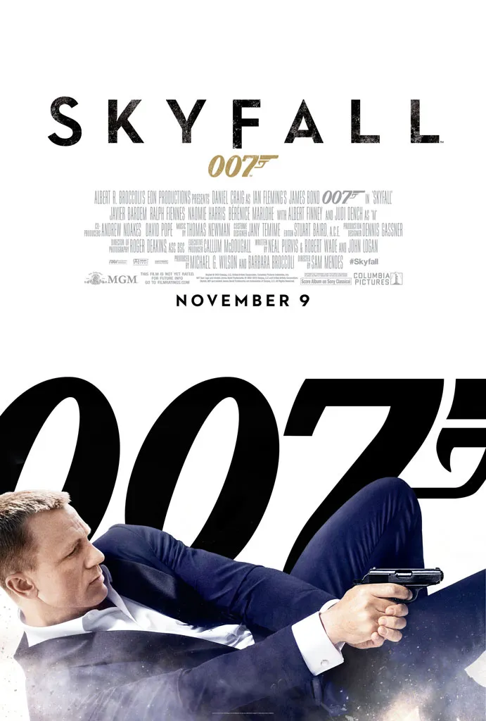 39. Skyfall Offical Poster