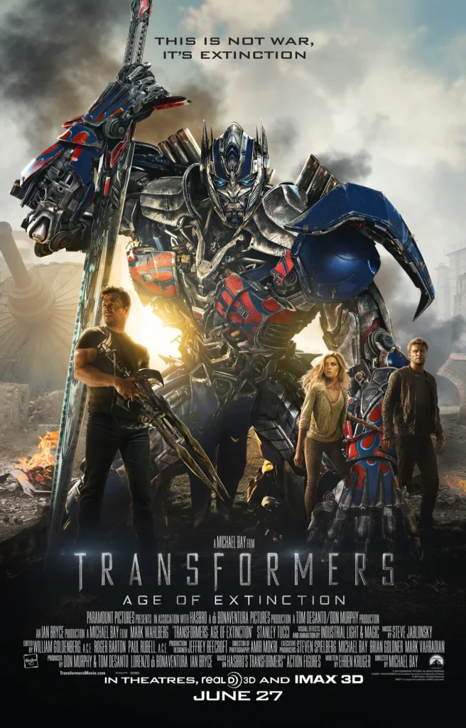 40. Transformers Age of Extinction Offical Poster