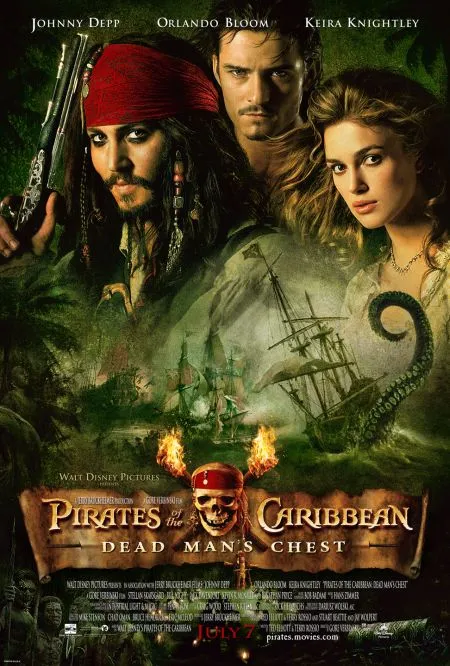 47. Pirates of the Caribbean Dead Man's Chest Offical Poster