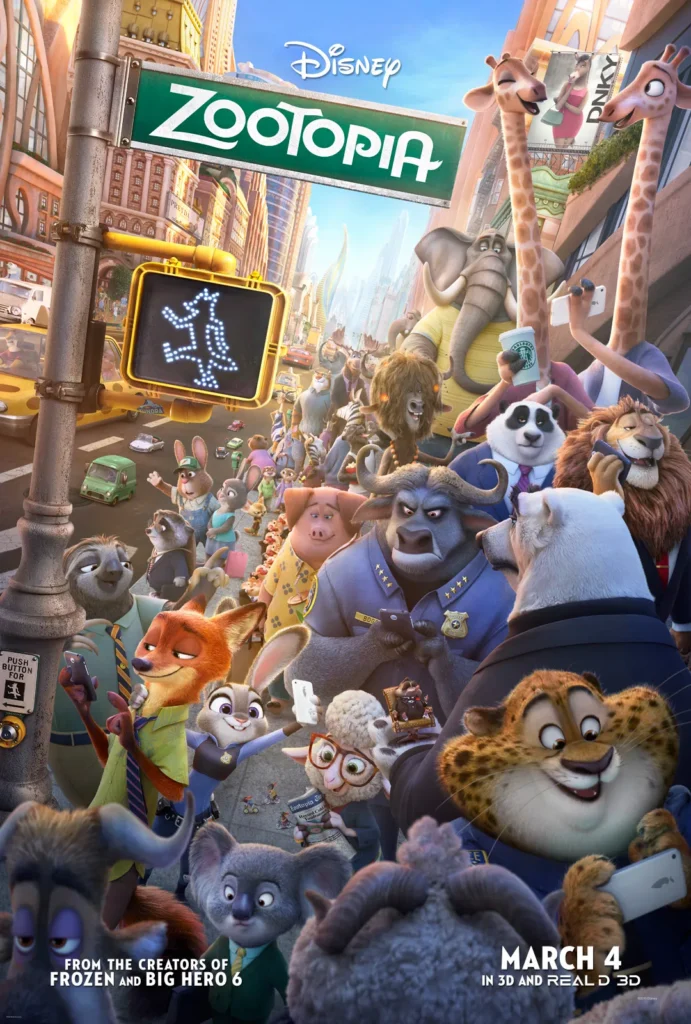 57. Zootopia Offical Poster